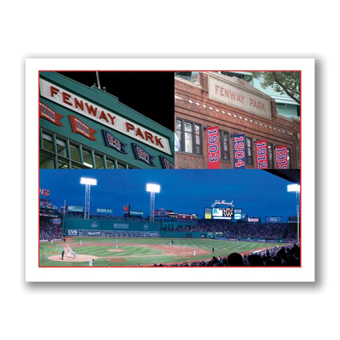 Photo Greeting Card Of Fenway Park in Boston by Kurt Neumann